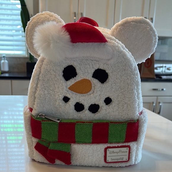 LOUNGEFLY Disney Parks Snowman Backpack, NWT. - Picture 1 of 5